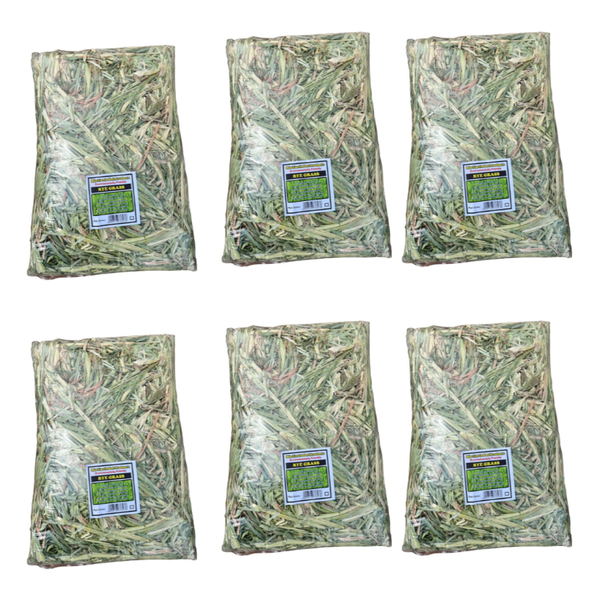 Rye Grass Bedding for Rabbits / Bunnies 6 Pack