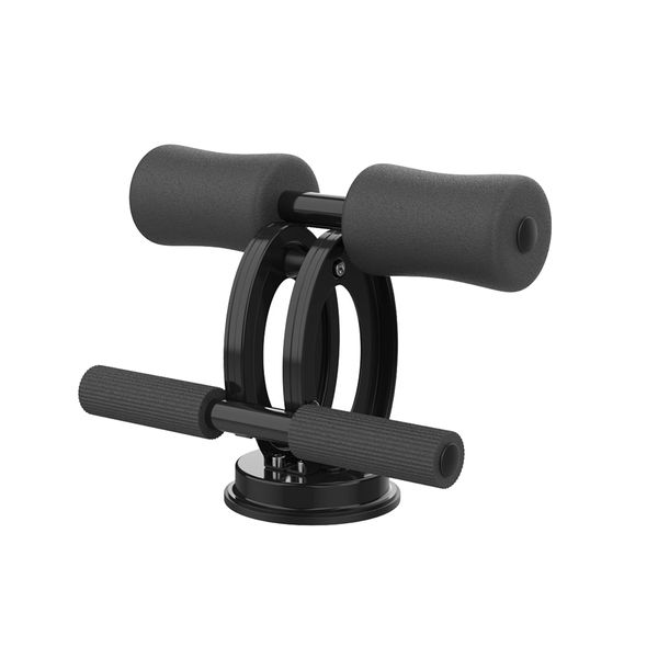 Adjustable Suction Cup Type Sit Up Fitness Bar Sit-Up Aid Equipment - Pink