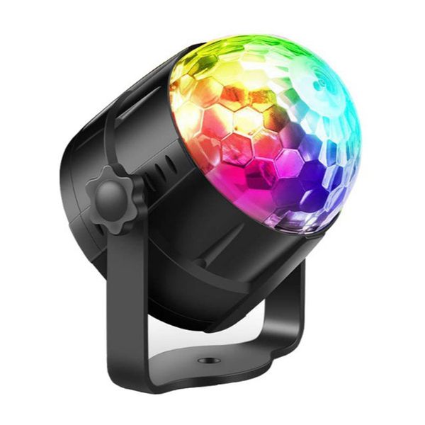 Colorful Rotating LED Magic Ball Atmosphere Light Starry Sky Light