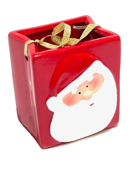 Ceramic Christmas Gift Bags - Set of 1