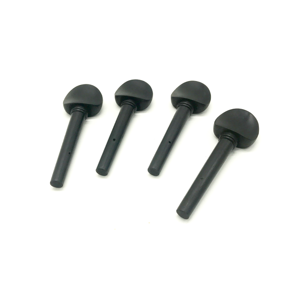 Cello Peg 4/4 Set of 4 Ebony Tuning Pegs Full Size Cello Parts