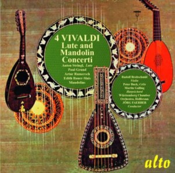 4 Vivaldi Lute and Mandolin Concerti (CD / Album)