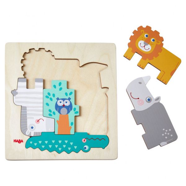 Haba Wooden Puzzle Animals in the Wild | Shop Today. Get it Tomorrow ...