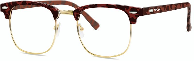 TROO Blue Light Blocking Halfrim Glasses (Computer/Gaming/TV/Phone)