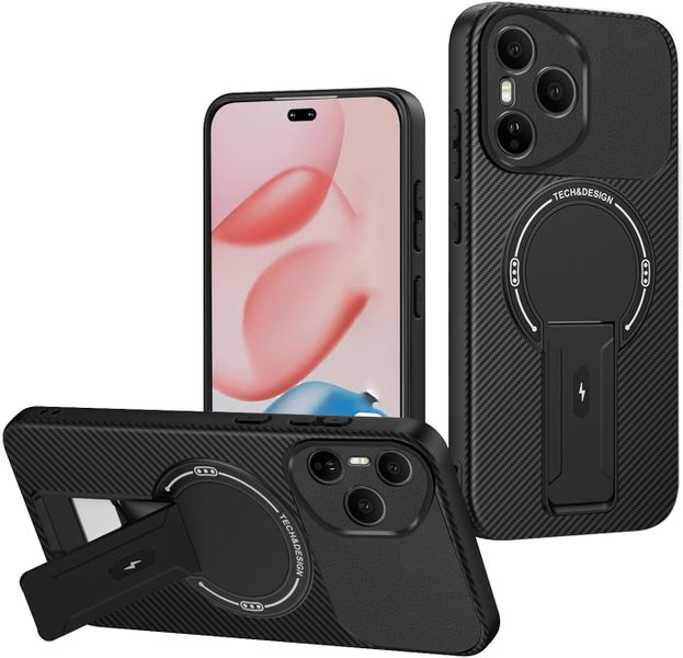 Magnetic Kickstand Bracket Phone Case Compatible With Honor 400 Lite