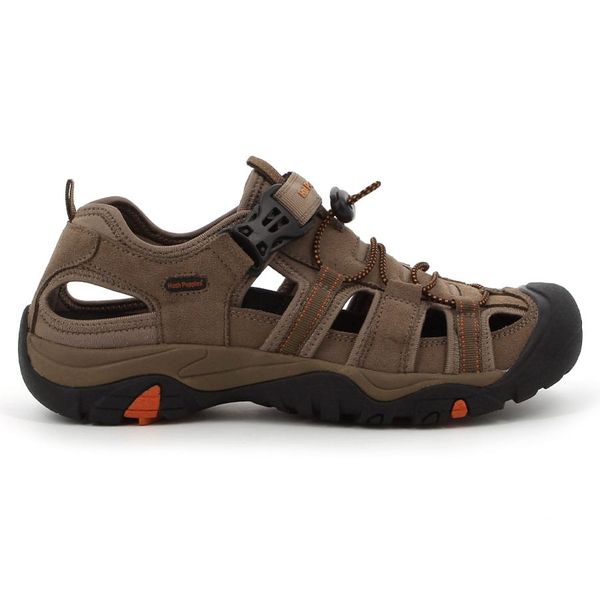 Hush Puppies Men's Outdoor Sporty Leather Sandal