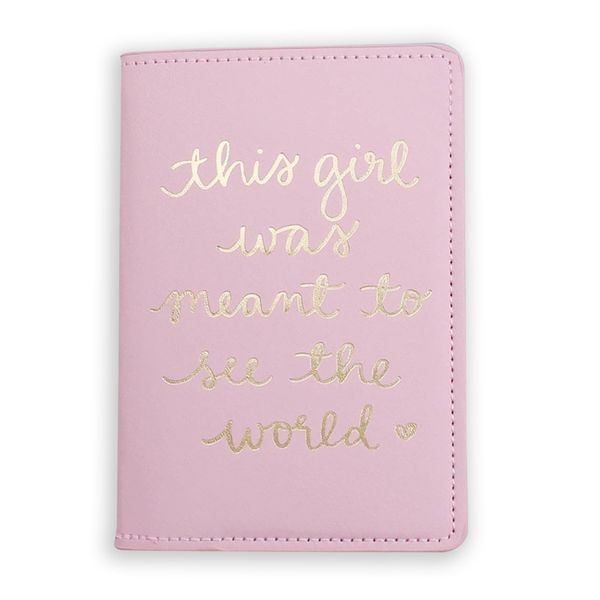 Cute Quote Travel Passport Cover