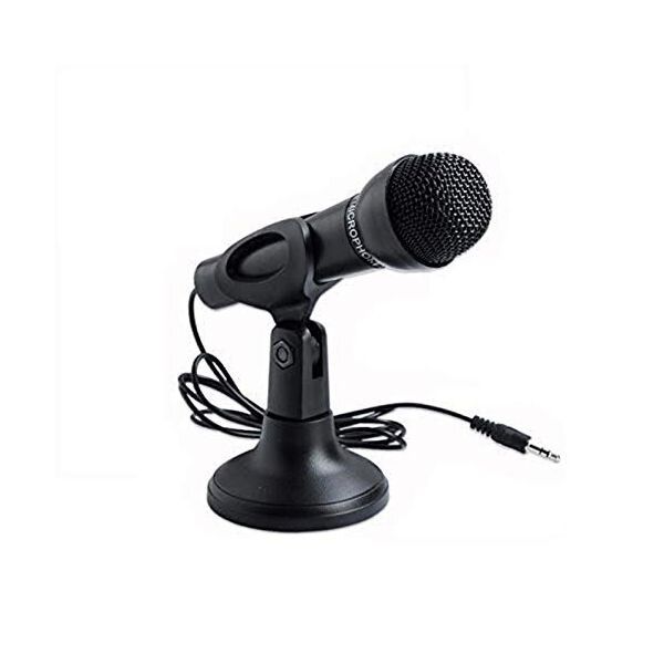 xTek Music D.J Microphone with Stand and Clip 1.5M Cable