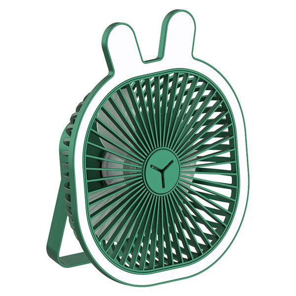 Foldable Desk Fan Light Fly Repellent White