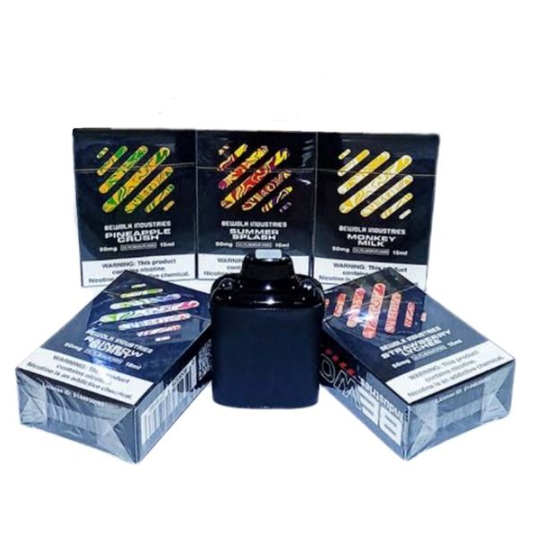 Bewolk XL POD 10000 Puffs Disposable 50MG - Variety (Pack of 5)