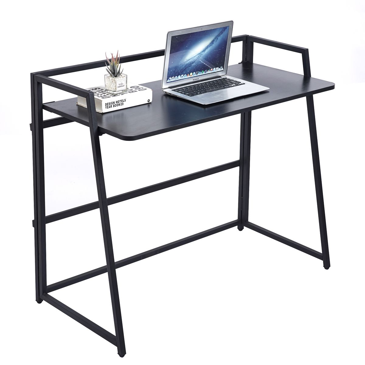 Folding Desk Computer Table Study Writing Workstation for Home Office