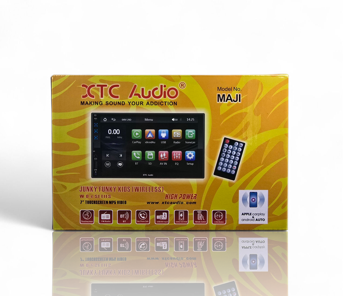 XTC Junky Funky Kids 7" MP5 Player With Wireless Carplay/Android Auto