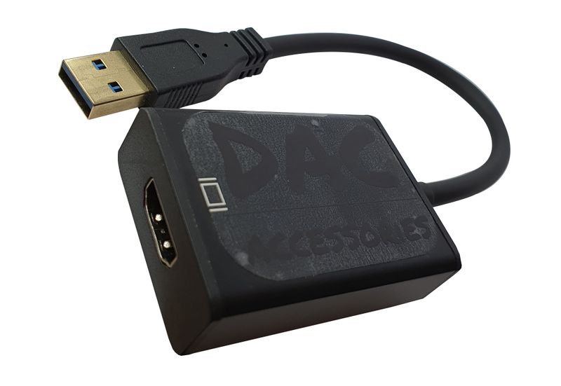 DAC Accessories USB 3.0 To HDMI HDTV Video Adapter - No Audio