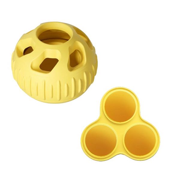 2-in-1 Interactive Dog Treat Ball &amp; Silicone Freezing Mould Set