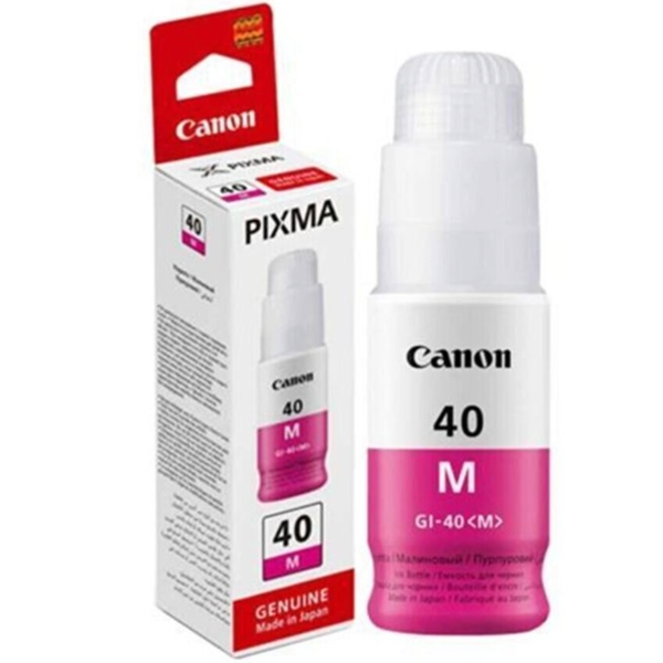 Canon Ink Cartridges - GL-40 Original Magenta Printer Ink Bottle