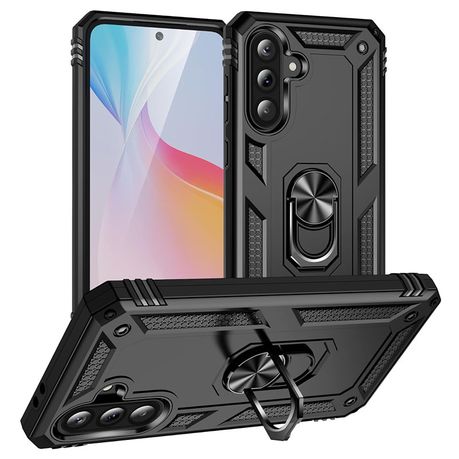 Shockproof Armor Stand Hard Phone Case Compatible With Samsung Galaxy A36 Image