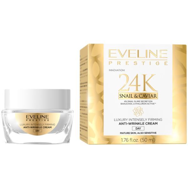 Eveline Prestige 24K Snail &amp; Caviar Day Cream 50ml