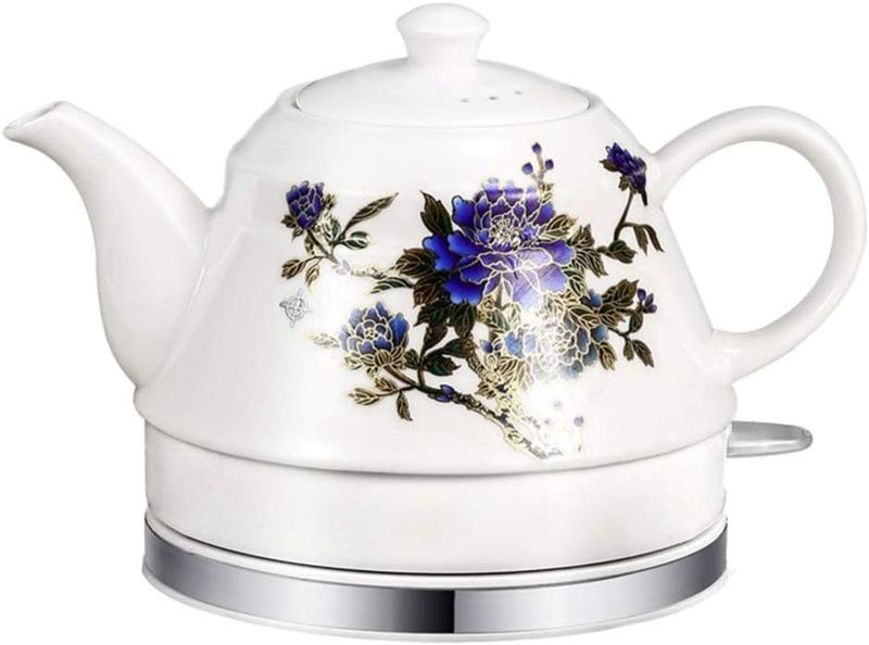 Luma Bella White Ceramic 1.2 L Kettle