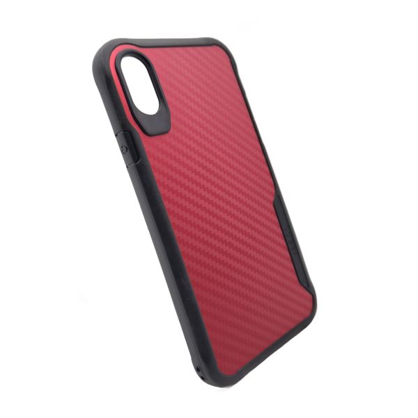 Carbon Textured Phone Case for Apple iPhone X - 5.8" (2017)