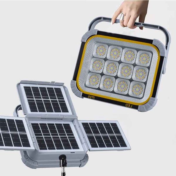 Solar Light Outdoor Camping Work Floodlight Solar Charging Energy Saving