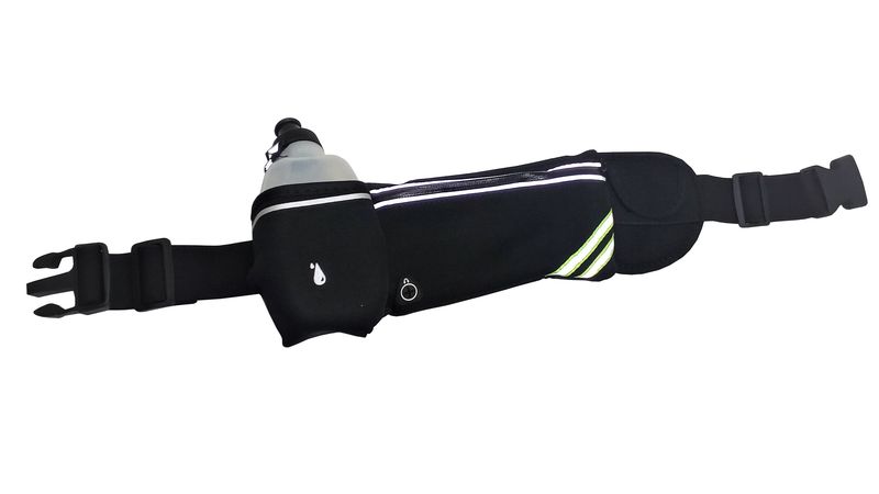 Fury Hydration Belt with Water Bottle - Blue