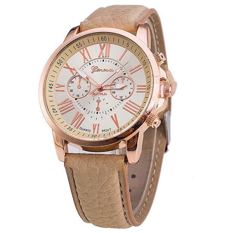 Geneva Classic Ladies Watch - Beige | Shop Today. Get it Tomorrow ...