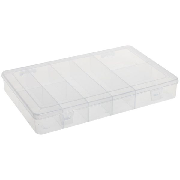 Utility Box - BPA-Free Plastic - Opaque - 27cm x 18cm x 3.8cm - 12 Pack