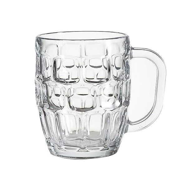 Tempered Glass Beer Mug - 1 Pack