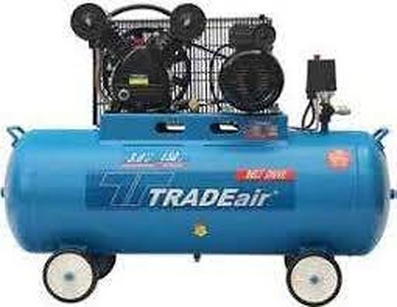 TradeAir - 100L 1.5kW 2.0HP Lubricated Cast Iron Compressor