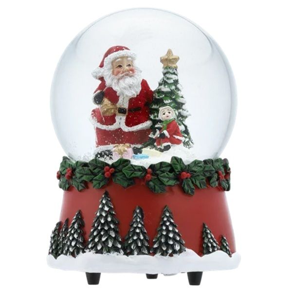 Christmas Snow Globe 15cm'..