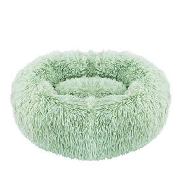 Plush Dog Cat Avocado Green Bed 40 cm