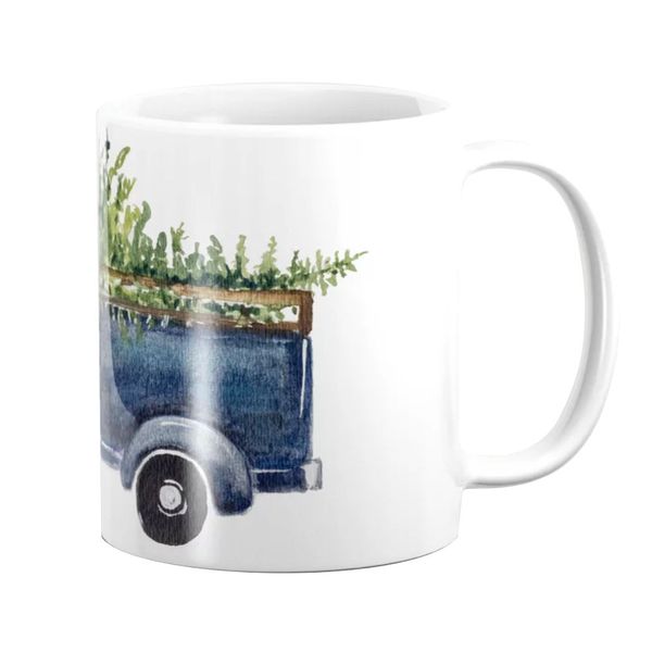 Pappa Joe - Mug Set - Blue Christmas Truck