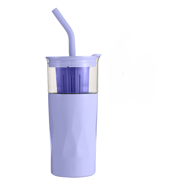 2 in 1 Tumbler with Straw Lid