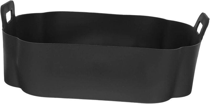 Air Fryer Baking Pan Silicone Liner Heat-resistant Easy to Clean Square