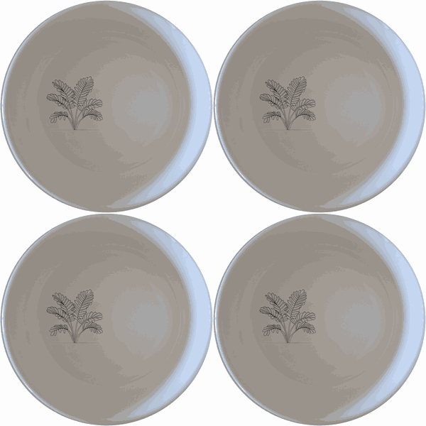 Maximalism Cycads Bowl Set of 4 - Range 4