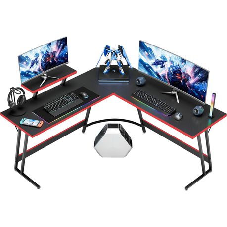 Computer Desks Work Gaming Desk Student Office Table Workstation Shelf Image
