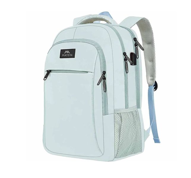 Matein Travel Laptop Bag - with USB Charging Port - Green