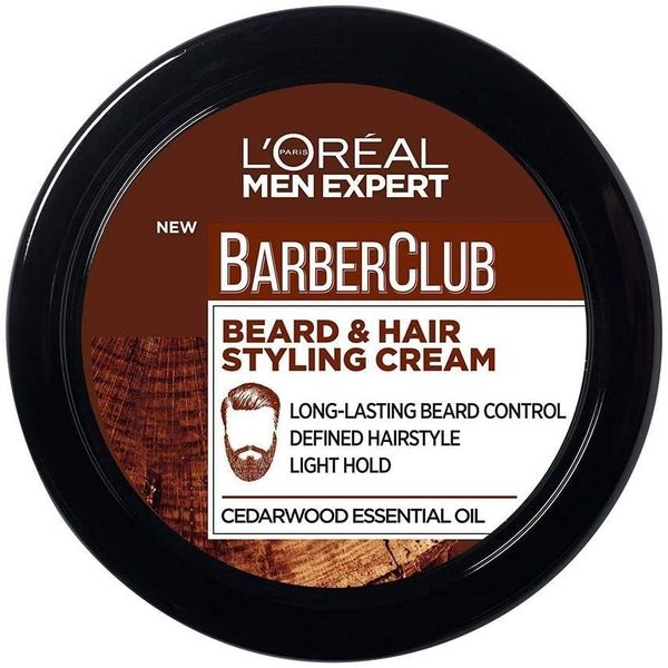 Loreal Men Expert Barber Club Beard &amp; Hair Styling Cream - 75ml