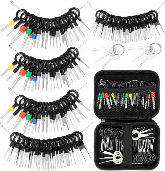 82Piece Terminal removal Toolkit-Pin Extractor Terminals for Automotive Car