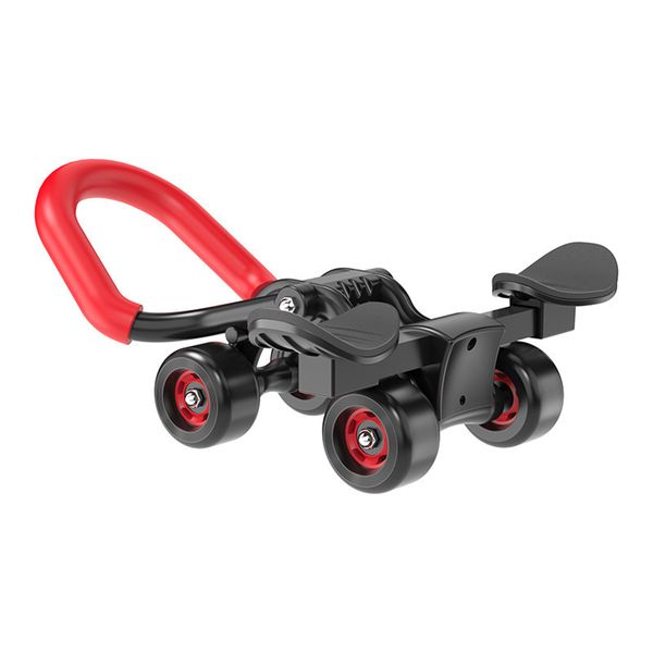4-Wheel Household Abdominal Wheel Roller for Fitness Exercise