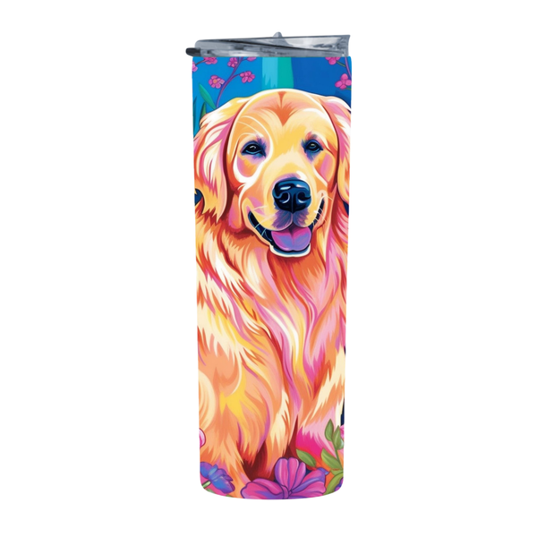 Floral Cute Labs 20 Oz Straight Skinny Tumbler 002