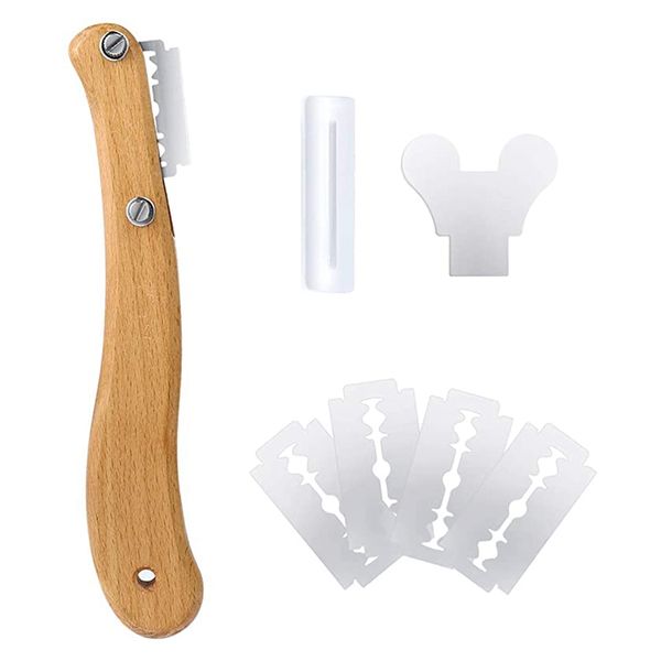 Bread Lame With Wooden Handle Bread Bakers Lame Slashing Tool Bread