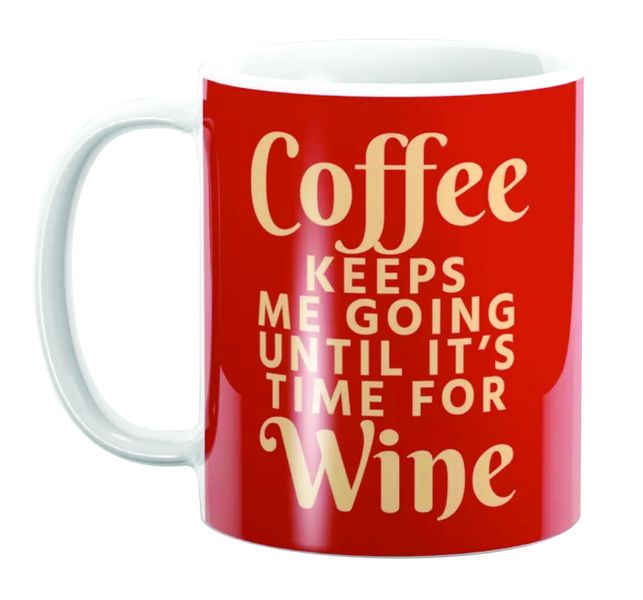 Pepperst Mug - Coffee Keeps Me Going Until It's image