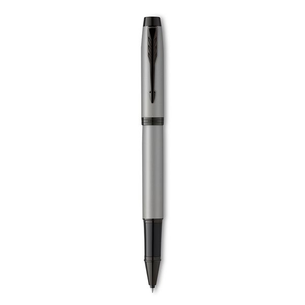Parker IM Achromatic Rollerball Pen - Matte Grey Black Trim