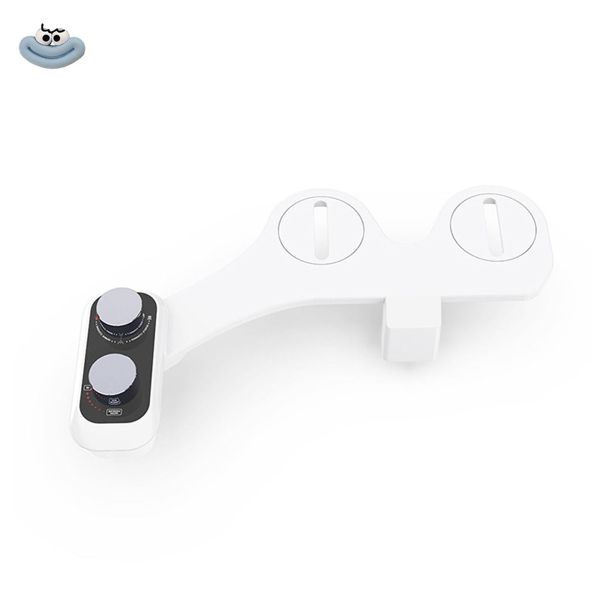 Smart Toilet Bidet 2 Nozzles, Bidet Buttocks Clear Toilet Spray Washer