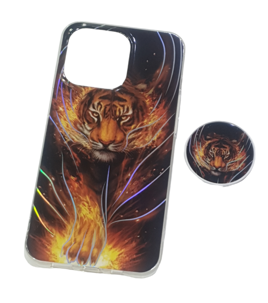 Fancy Cover with Pop Shocked for iPhone 13pro