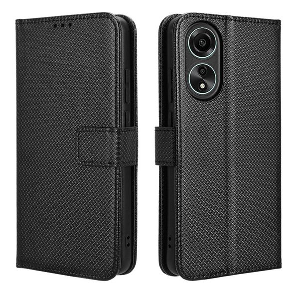 Flip Cases Compatible with OPPO A38/ A18 Magnetic Buckle Shockproof Cover