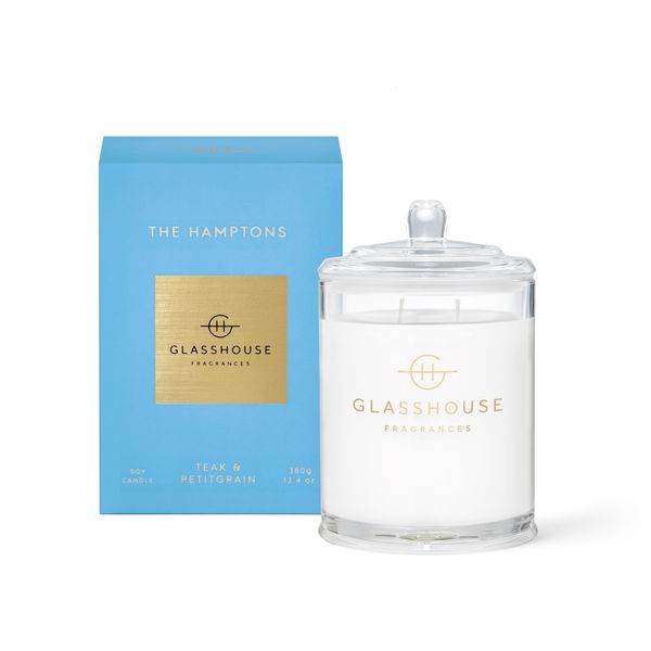 Glasshouse 380g Candle - The Hamptons