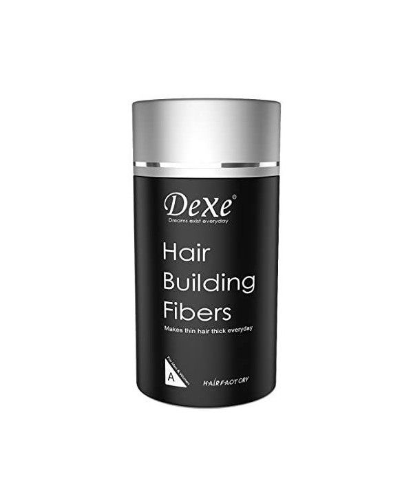 Dexe Black Colored Hair Building Fibers Shop Today. Get it Tomorrow
