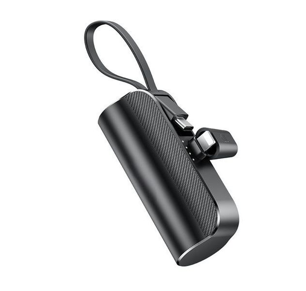 5000mAh Mini Portable Power Bank 15W Fast Charging Built-in Phone Holder ZM